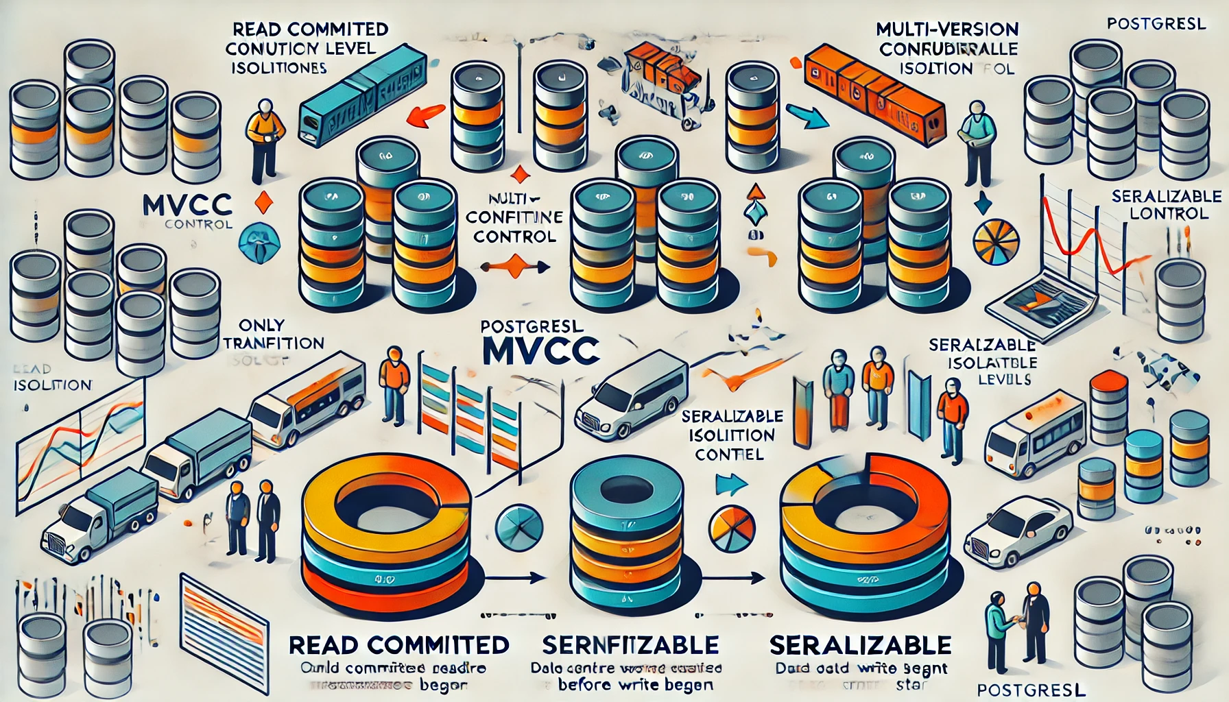 Postgresql MVCC -1 隔离级别